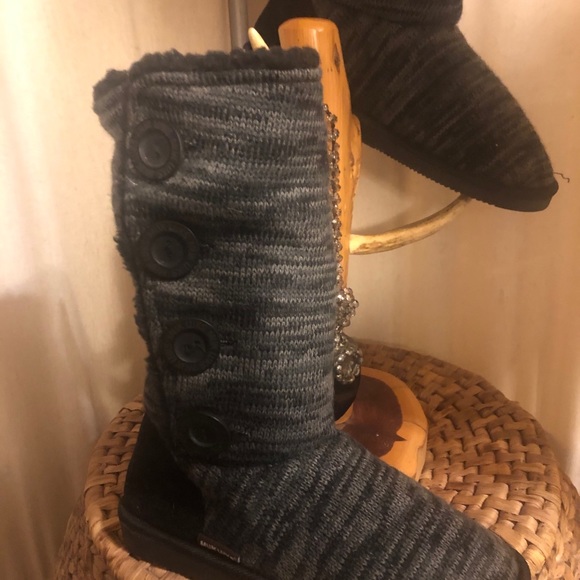 NWOT Muk Luks Liza sweater boot. - Picture 3 of 5